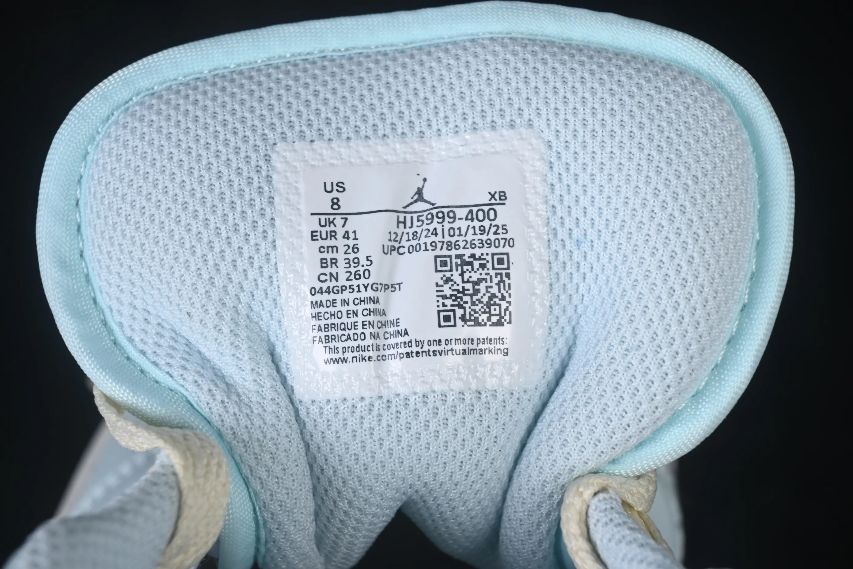 All categories Air Jordan Jordan series basketball shoes Air Jordan 1 Low G version pure original Air Jordan 1 Low AJ1 Joe 1 blue and white low-top retro culture basketball shoes HJ5999-400